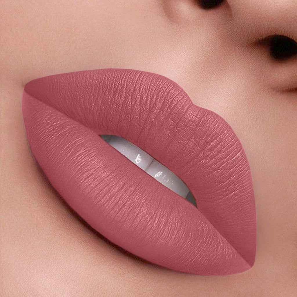 Ruj lichid mat ultrarezistent la transfer VelvetStay - First Kiss