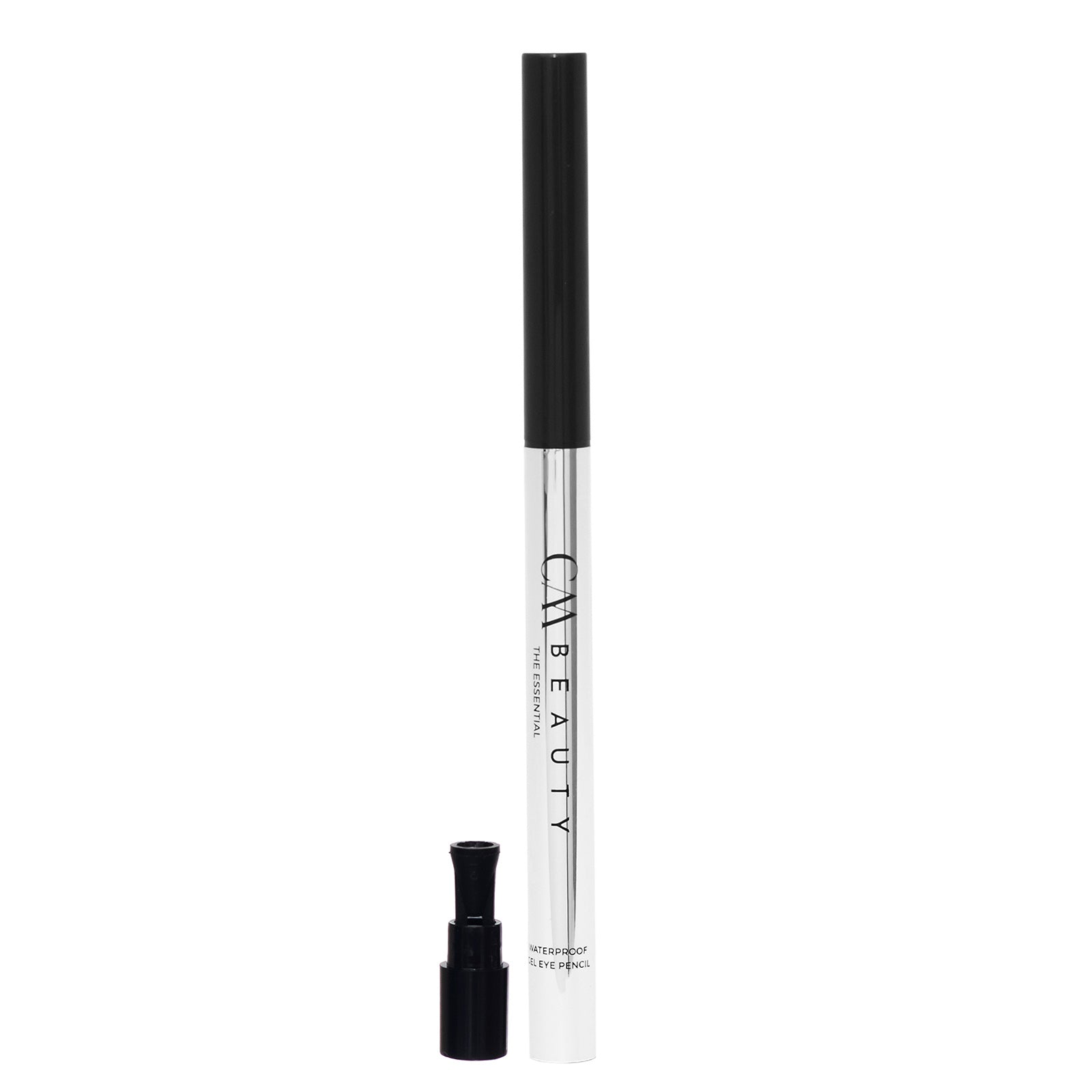 Creion de Ochi Gel Waterproof Retractabil cu Ascuțitoare de Vârf Integrată - Deep Black