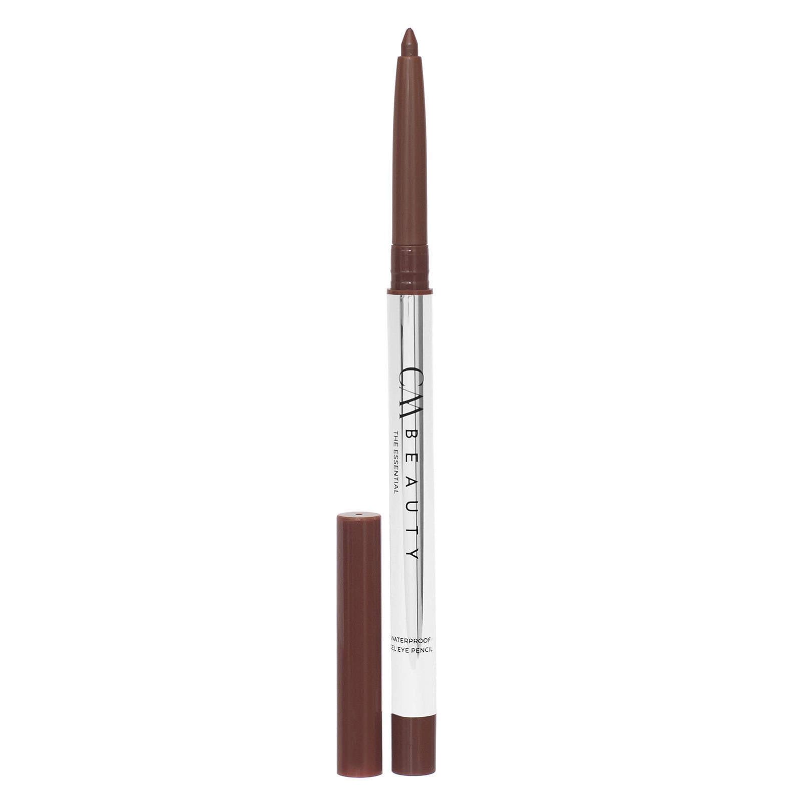 Creion de Ochi Gel Waterproof Retractabil cu Ascuțitoare de Vârf Integrată - Light Brown