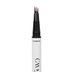 Cariocă pentru sprâncene 2 în 1 – 4 vârfuri + Eyeliner Negru Waterproof - Espresso
