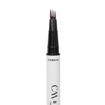 Cariocă pentru sprâncene 2 în 1 – 4 vârfuri + Eyeliner Negru Waterproof - Espresso
