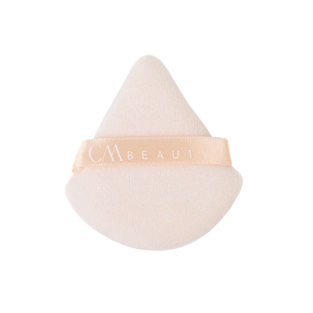 Buretel Powder Puff, set 2 bucati, Bake and Sculpt, beige