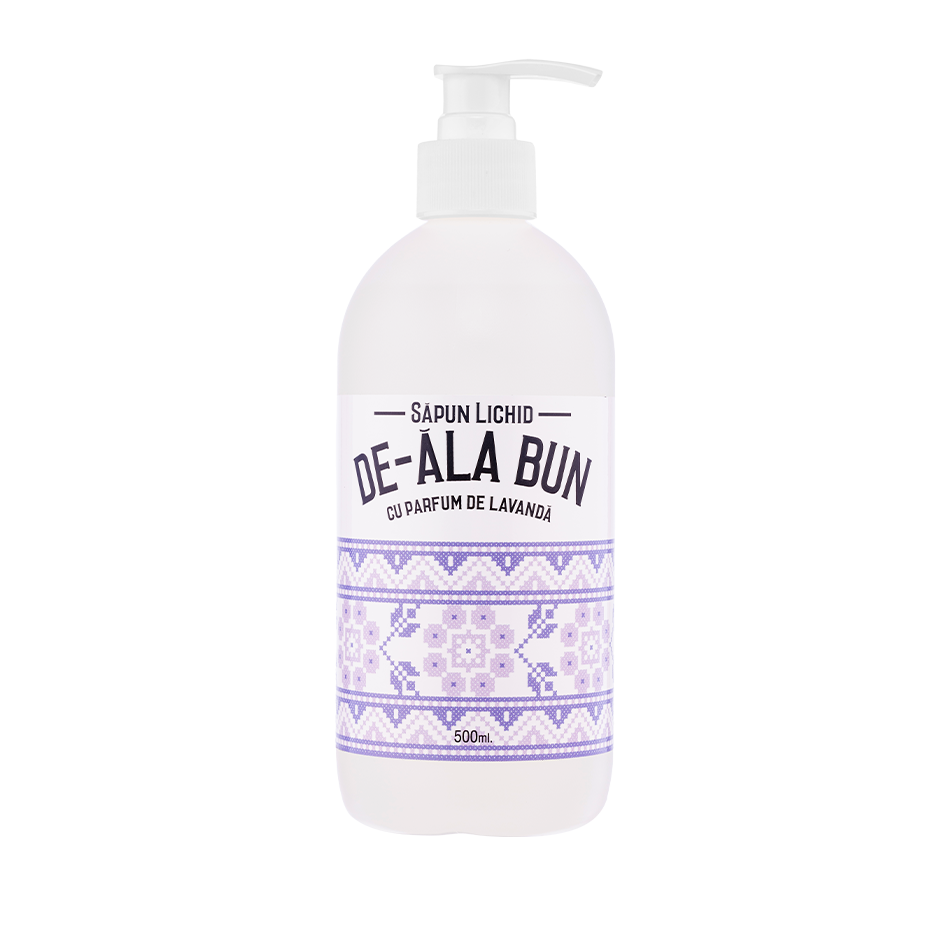 Săpun lichid De-ala Bun, extract de lavandă, 500ml