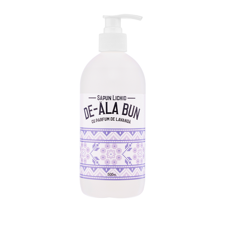 Săpun lichid De-ala Bun, extract de lavandă, 500ml