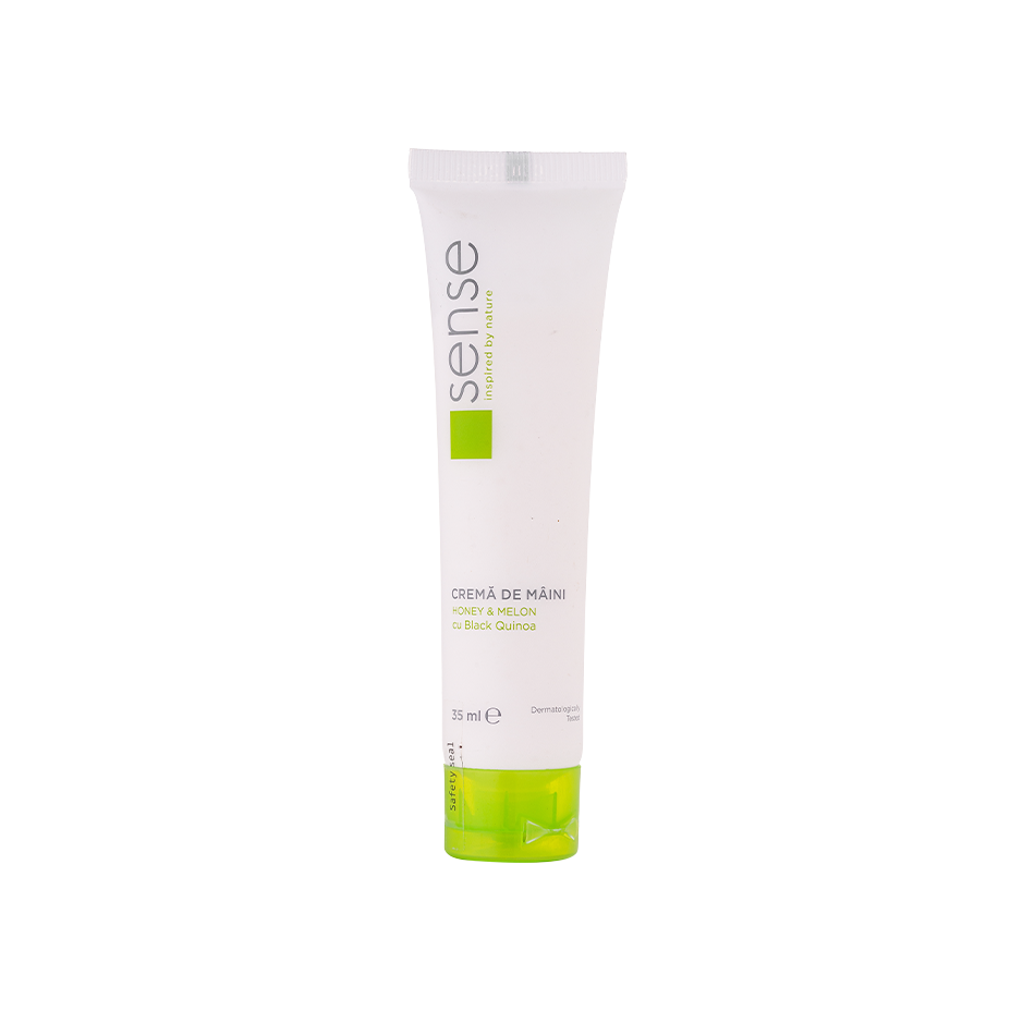 Cremă de mâini reparatoare cu Black Quinoa, 35ml