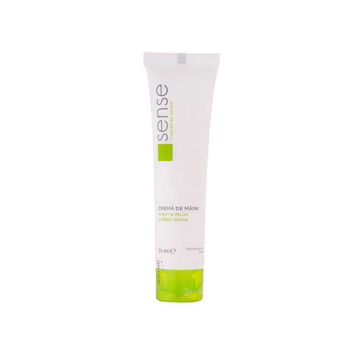 Cremă de mâini reparatoare cu Black Quinoa, 35ml