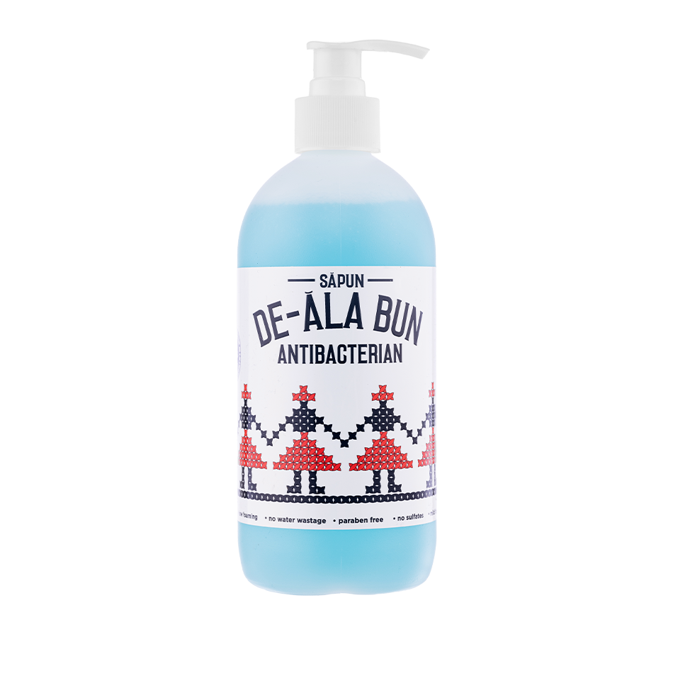 Săpun lichid antibacterian De-ala Bun, 500ml