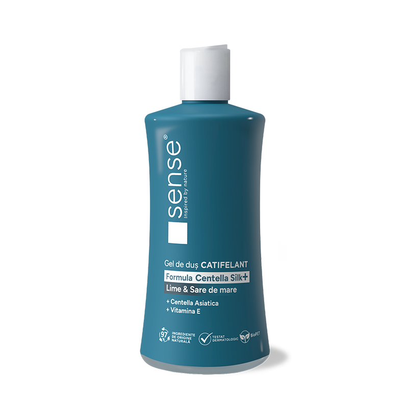 Gel de Duș CentellaSilk+, Lime & Sare de Mare, 330ml
