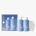 Set Cadou cu Lufa, DoubleSilk+, Magnolie albă & Cașmir