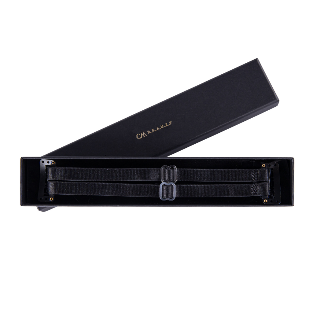 Benzi elastice ajustabile cu efect de lifting-negru