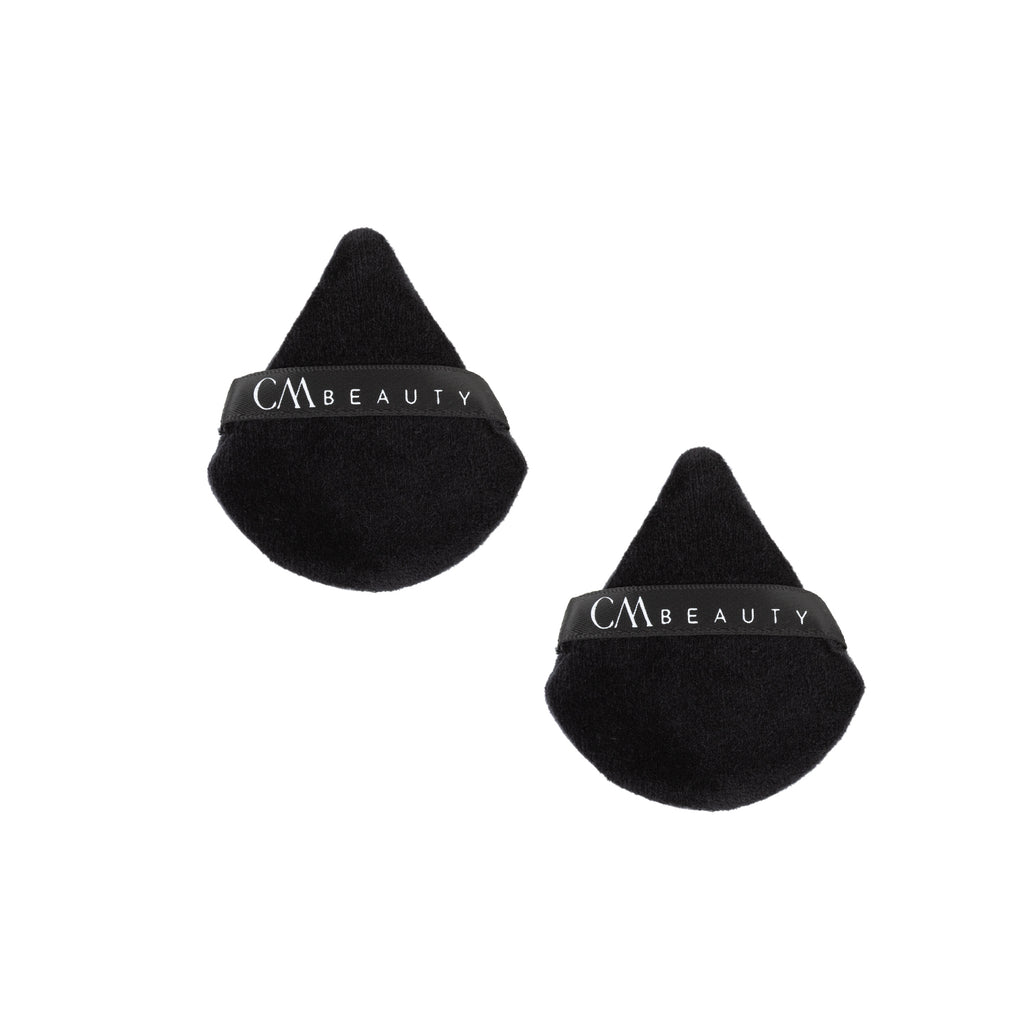 Buretel Powder Puff, set 2 bucati, Bake and Sculpt, negru