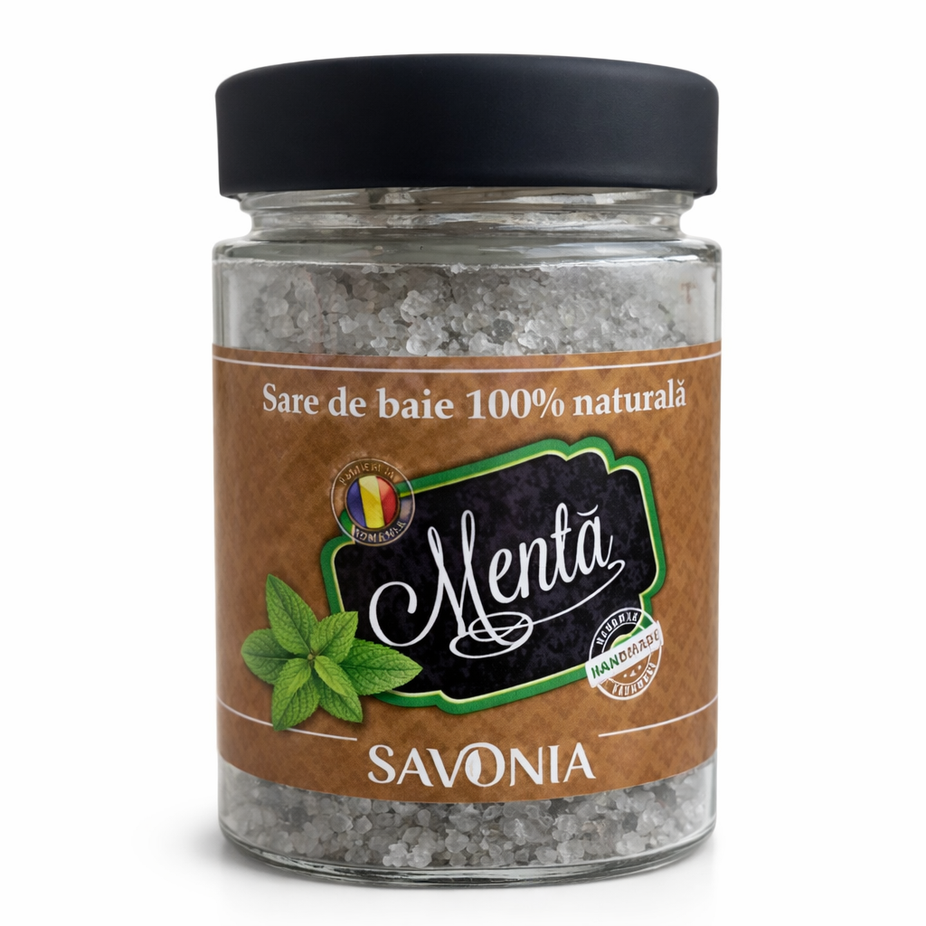 Sare de Baie cu Menta, Savonia, 350 gr