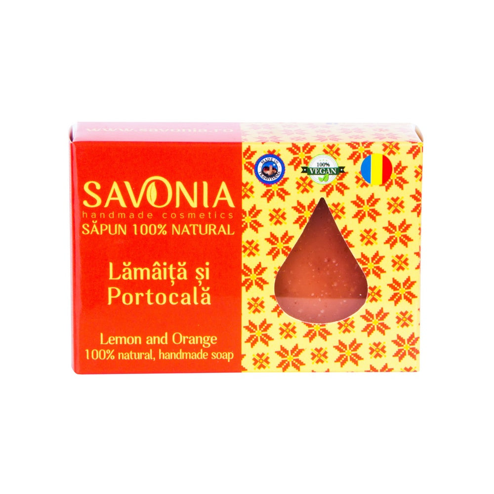 Sapun Natural Lamaita si Portocala, 90 g