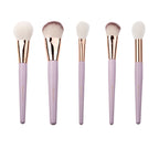 Set 14 pensule machiaj profesionale Lilac Glow