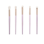 Set 14 pensule machiaj profesionale Lilac Glow
