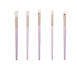 Set 14 pensule machiaj profesionale Lilac Glow