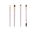 Set 14 pensule machiaj profesionale Lilac Glow