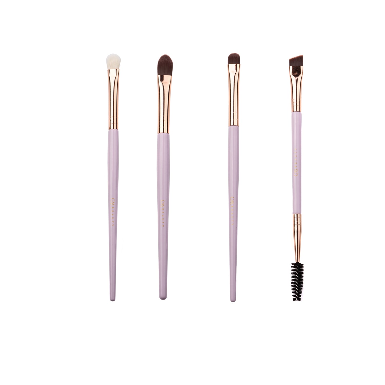 Set 14 pensule machiaj profesionale Lilac Glow