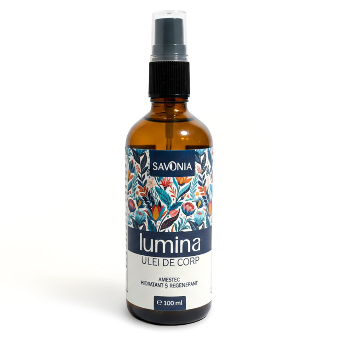 Lumina – Ulei de Corp Savonia - Amestec Hidratant și Regenerant, 100 ml