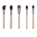 Set 18 pensule machiaj profesionale Nude Glow