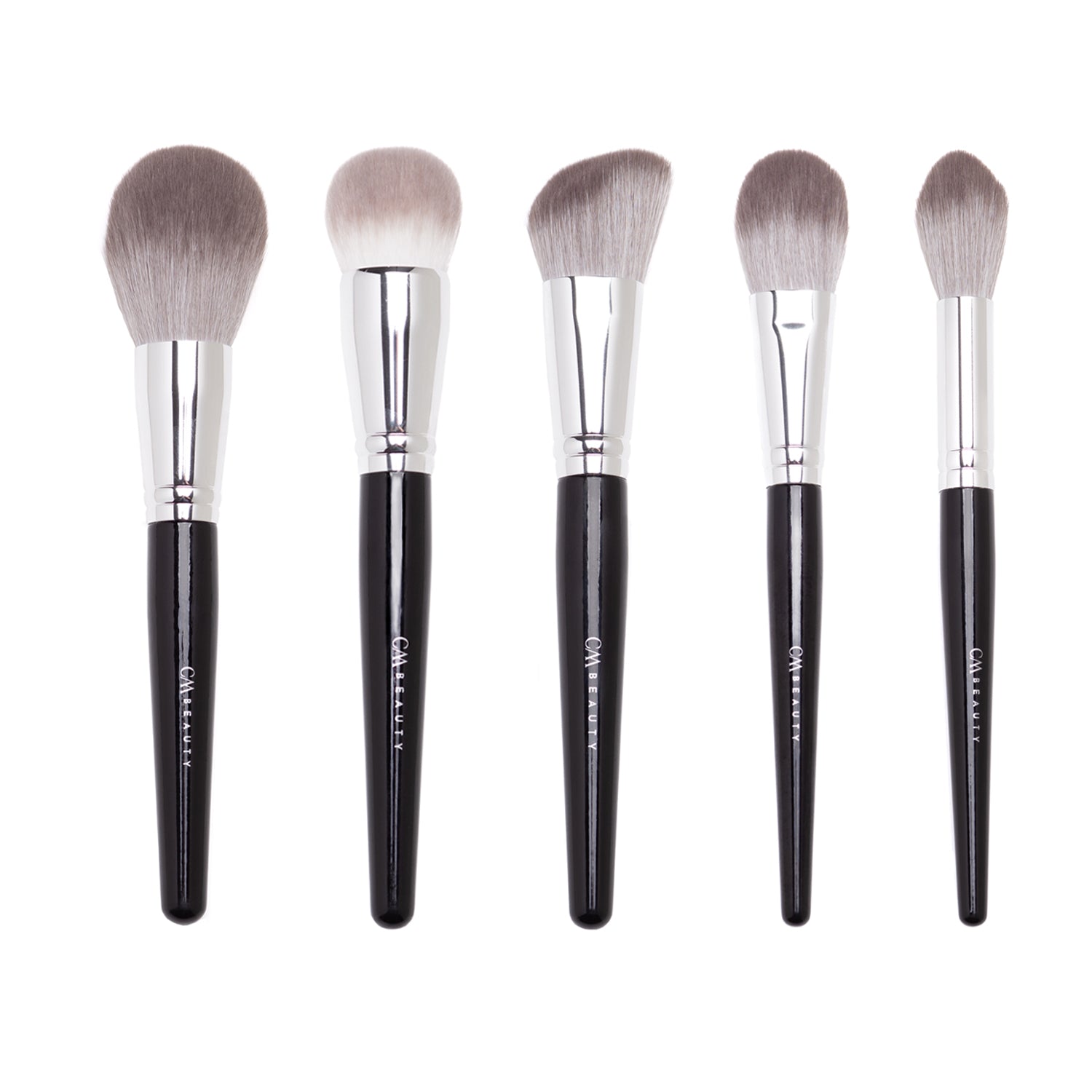 Set 15 pensule machiaj profesionale Onyx Glow