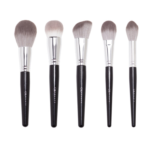 Set 15 pensule machiaj profesionale Onyx Glow