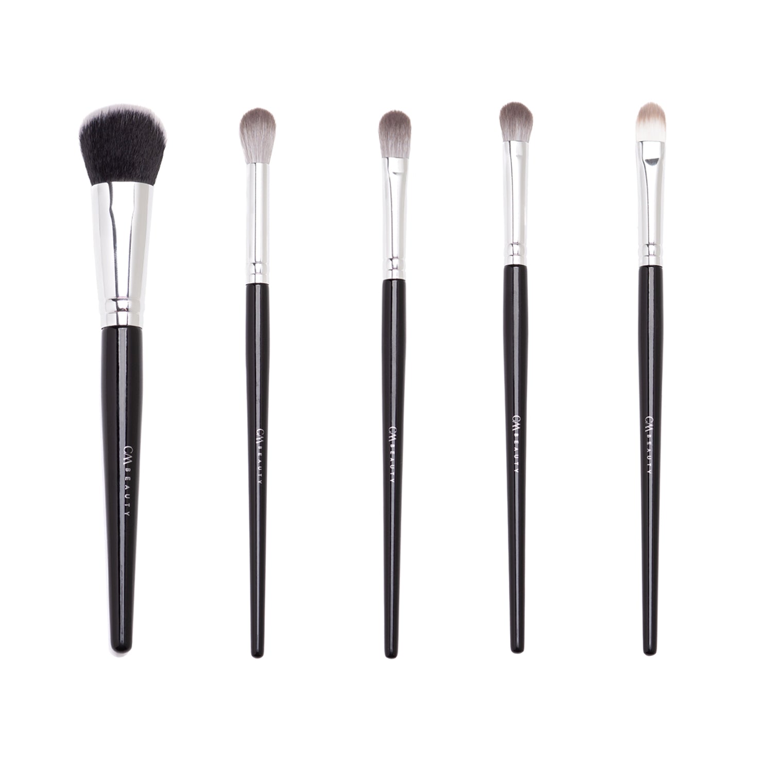 Set 15 pensule machiaj profesionale Onyx Glow