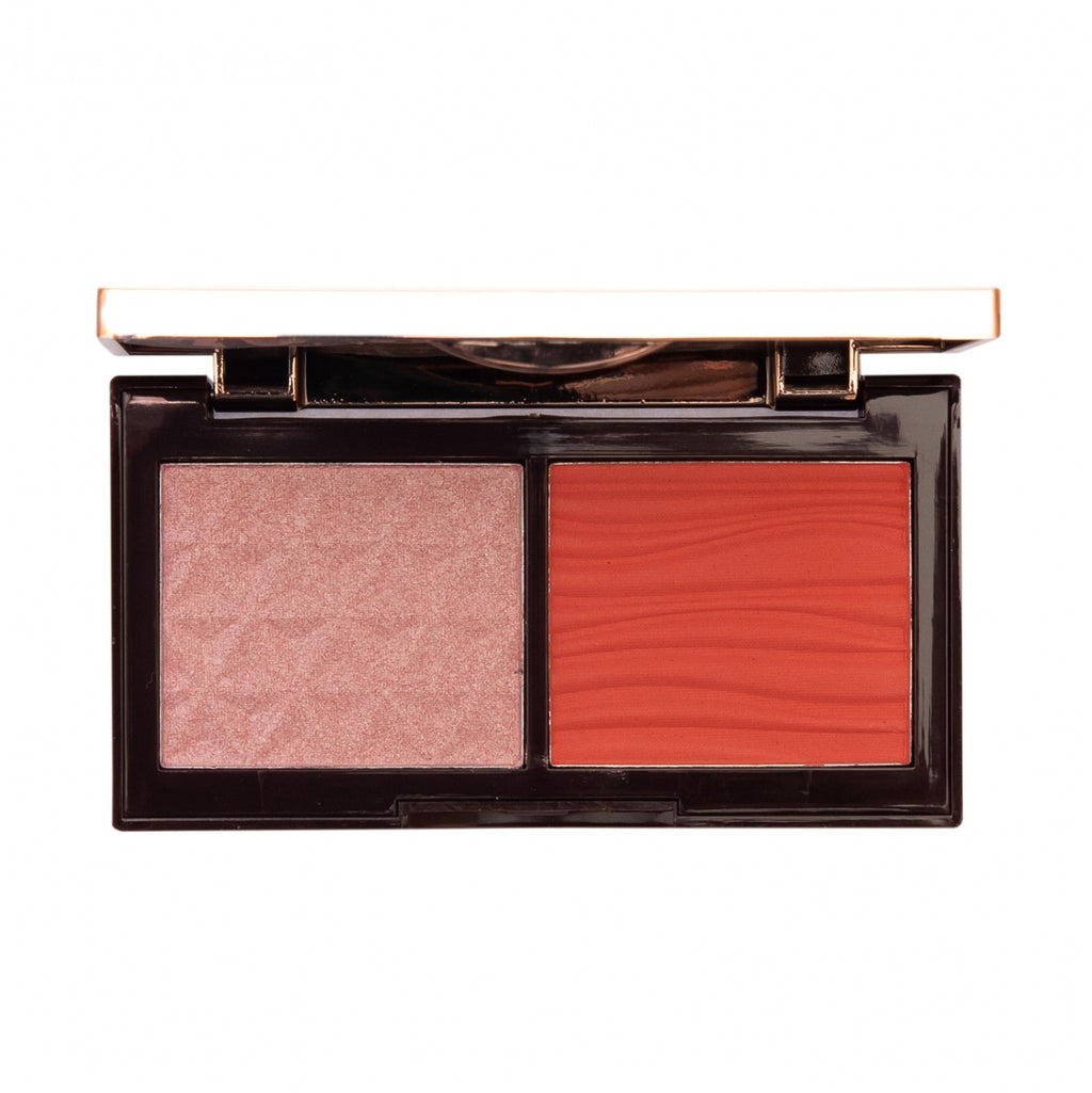 Paleta fard de obraz si iluminator-Blush&Glow