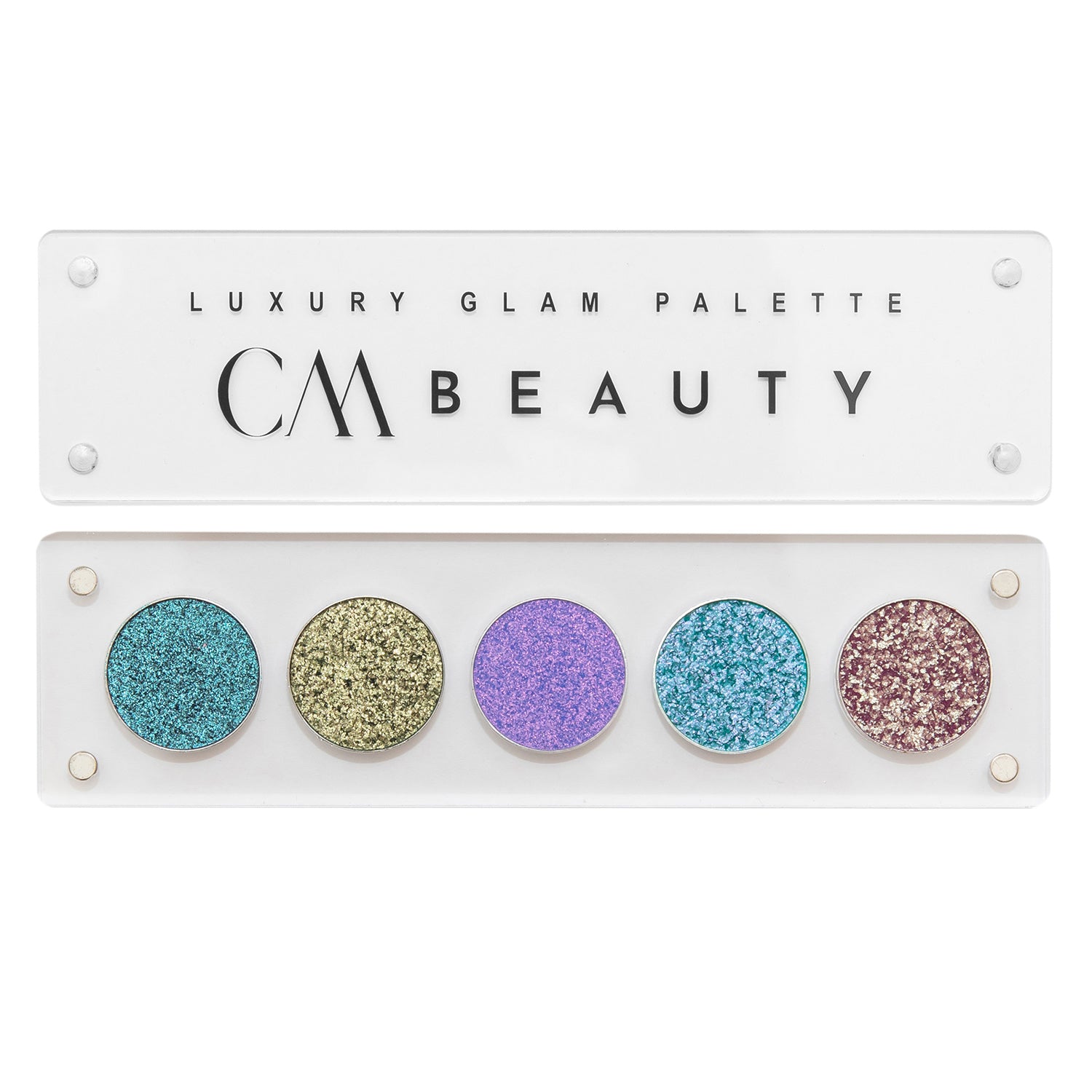 Paleta farduri-pigmenti presati Luxury Glam Palette 03