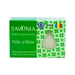 Sampon Solid Natural Pelin si Ricin, 90 g