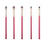 Set 17 pensule machiaj profesionale Velvet Rouge