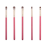 Set 17 pensule machiaj profesionale Velvet Rouge