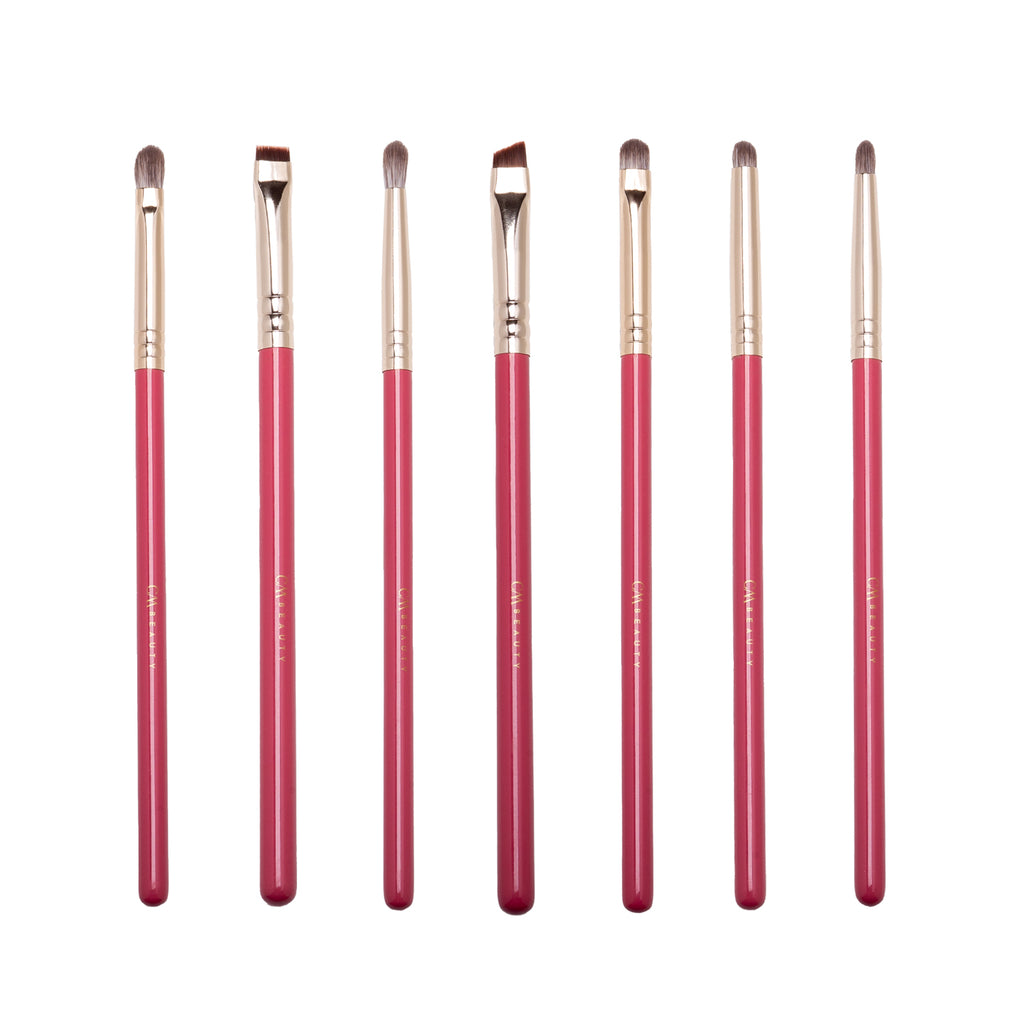 Set 17 pensule machiaj profesionale Velvet Rouge