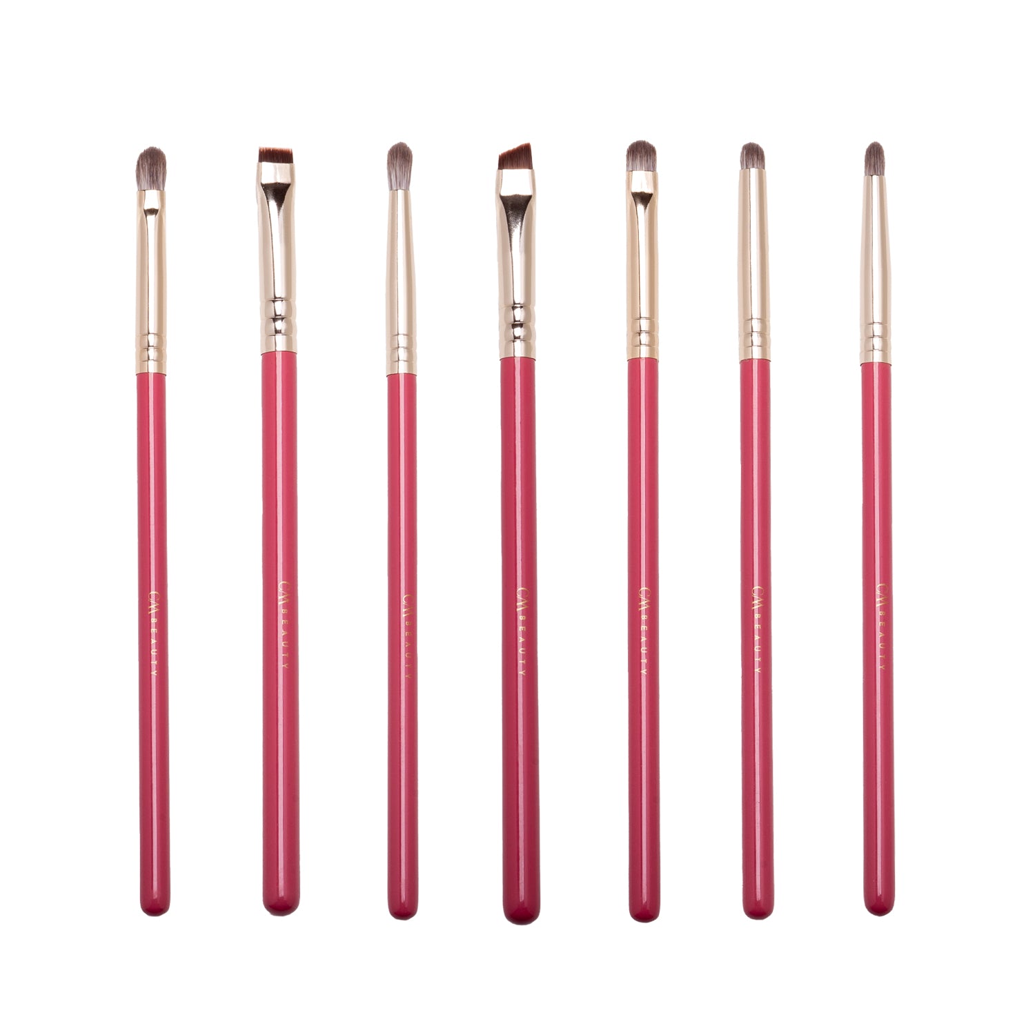 Set 17 pensule machiaj profesionale Velvet Rouge