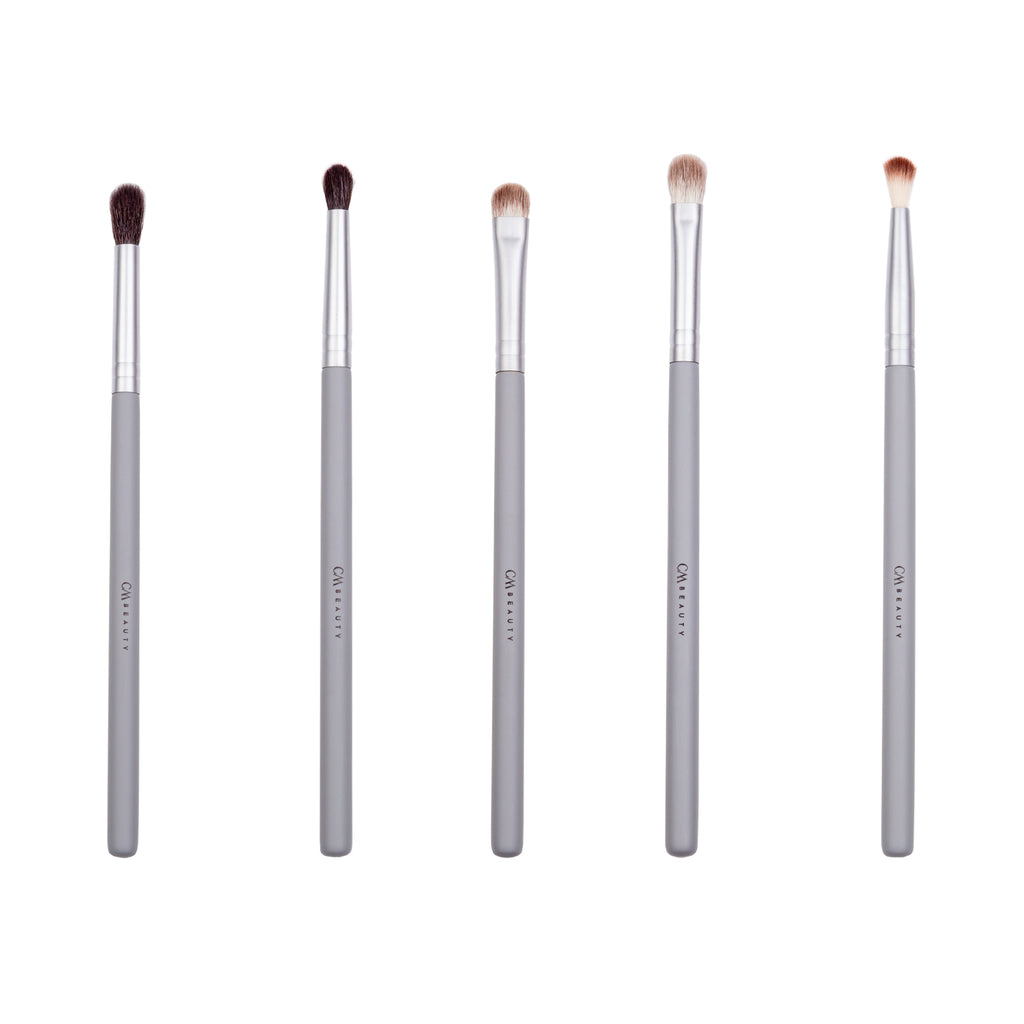 Set 13 pensule machiaj profesionale Silver Chic