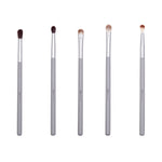 Set 13 pensule machiaj profesionale Silver Chic