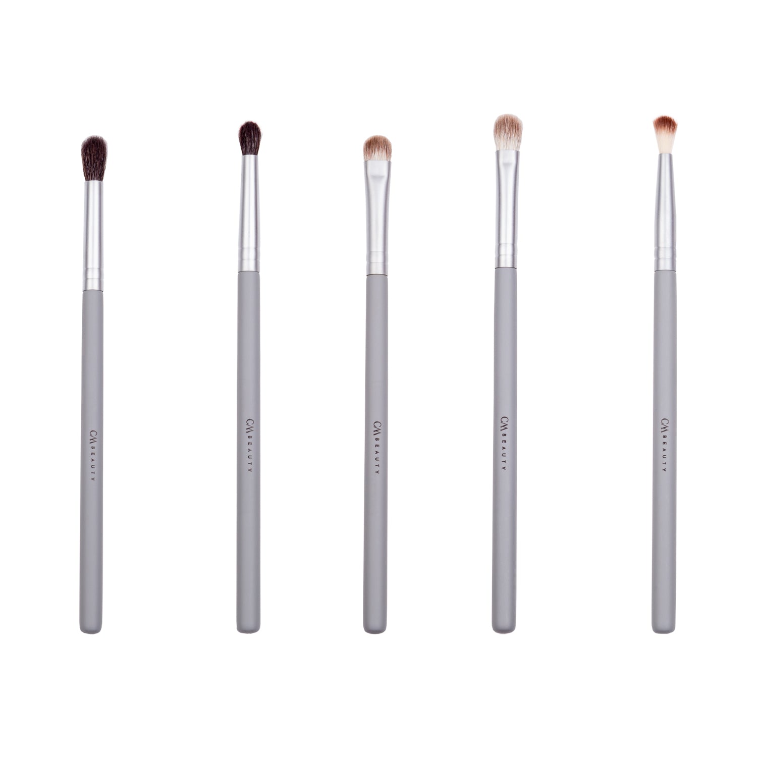 Set 13 pensule machiaj profesionale Silver Chic