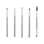 Set 13 pensule machiaj profesionale Silver Chic