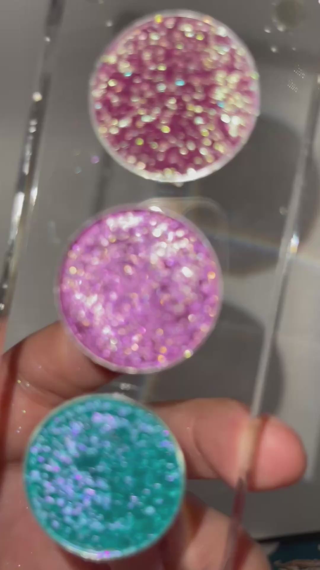 Paleta farduri-pigmenti presati Luxury Glam Palette 05