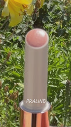 Balsam de buze tratament Click Stick cu particule strălucitoare - Praline