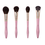 Set 13 pensule machiaj profesionale Rose Gold