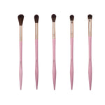 Set 13 pensule machiaj profesionale Rose Gold