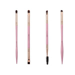 Set 13 pensule machiaj profesionale Rose Gold