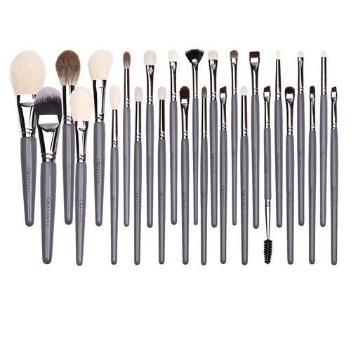 Set 26 pensule machiaj profesionale Royal Grey
