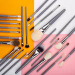 Set 26 pensule machiaj profesionale Royal Grey