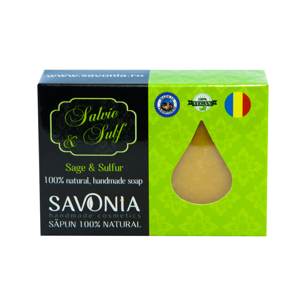Sapun Natural Salvie si Sulf, 90 g