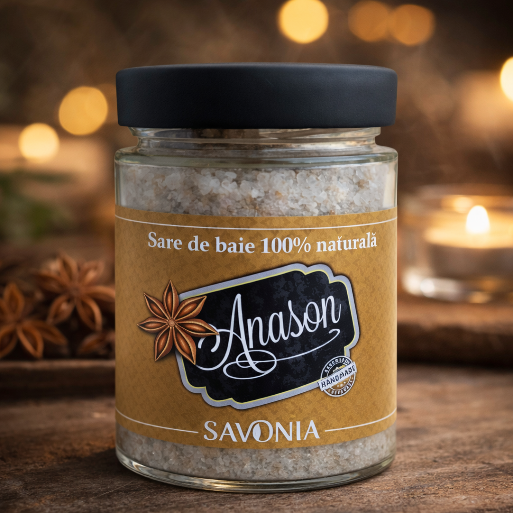 Sare de Baie cu Anason, Savonia, 350 gr
