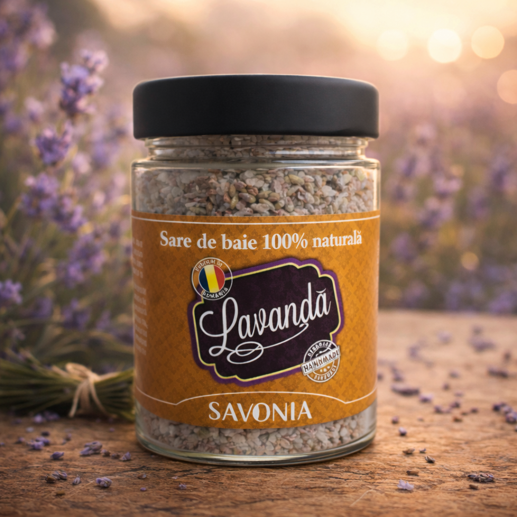 Sare de Baie cu Lavanda, Savonia, 350 gr