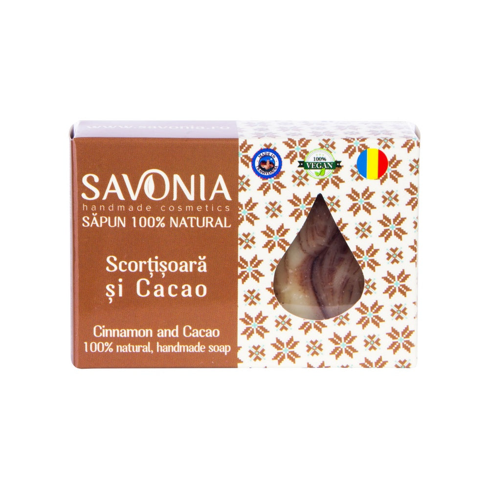 Sapun Natural Scortisoara si Cacao, 90 g