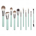 Set 11 pensule machiaj profesionale - Essentials Mint Pro